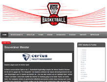 Tablet Screenshot of btsneustadt-basketball.de